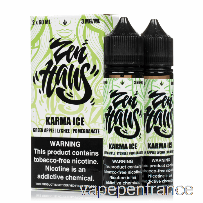 Karma Ice - Zen Haus - Stylo Vape 120 Ml 0 Mg